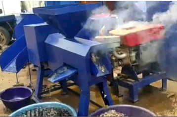 Groundnut Oil Pressing
